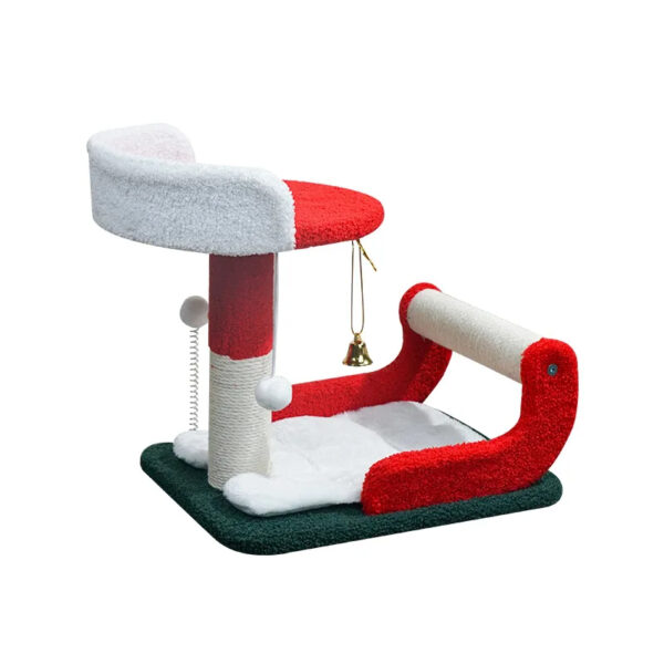 christmas sled cat tree 5