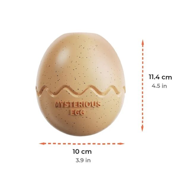 egg shape slow feeder dog chew toy 6