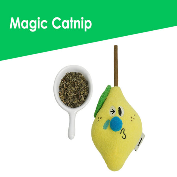 lemon silvervine cat toy 14