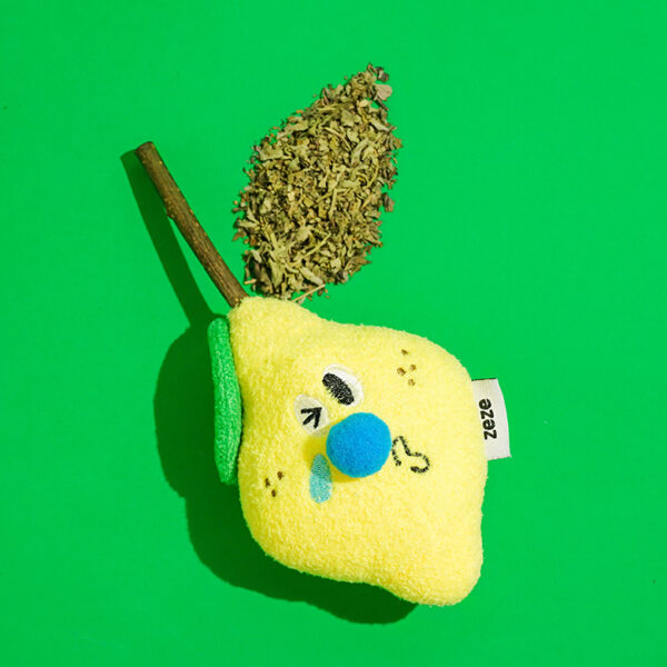 lemon silvervine cat toy 8