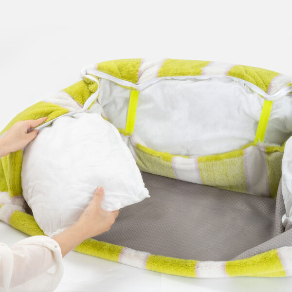 luxury modern striped pet sofa 9