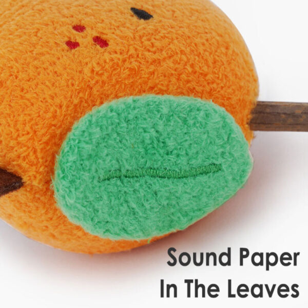 orange silvervine cat toy 8