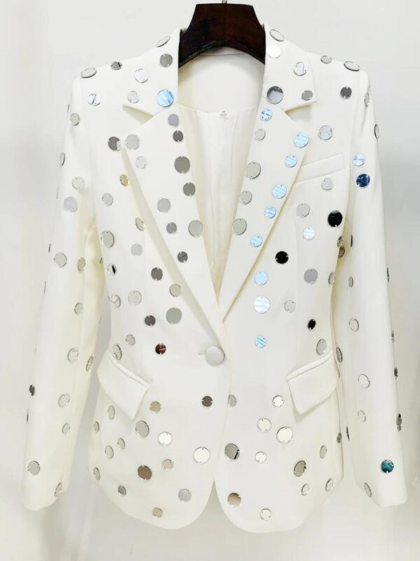 tyne circle acrylic embellished blazer 6