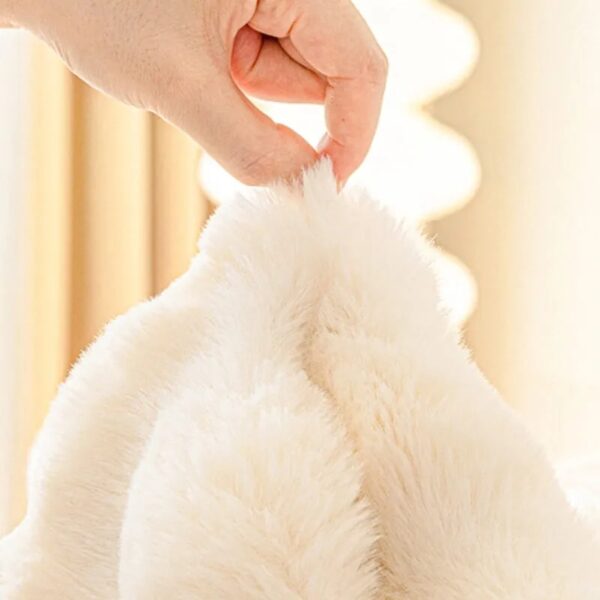 ultra soft fluffy plush non slip rug pet mat 4