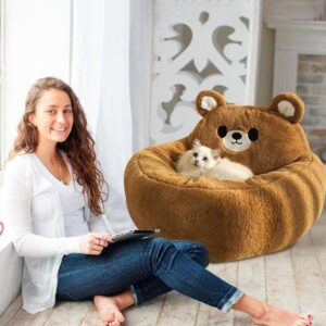 adorable bearcat winter warm pet sofa bed 1000 adorable bearcat winter warm pet sofa bed 1000