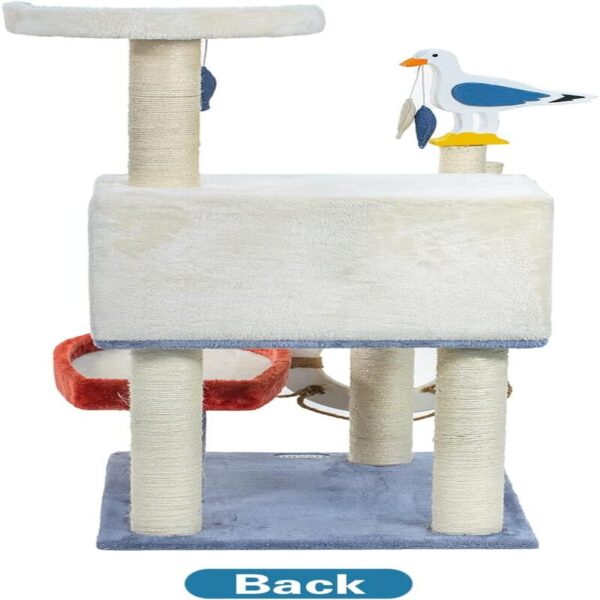 boat buoy novelty seagull cat tree tower 5