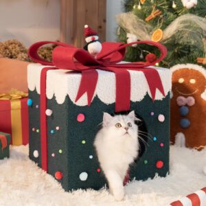 christmas gift box design pet house 8