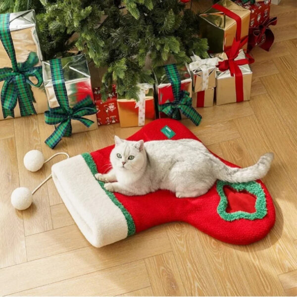 christmas stocking pet sleeping bag 5