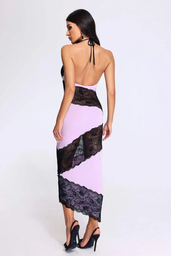 farin lace patchwork dress 6