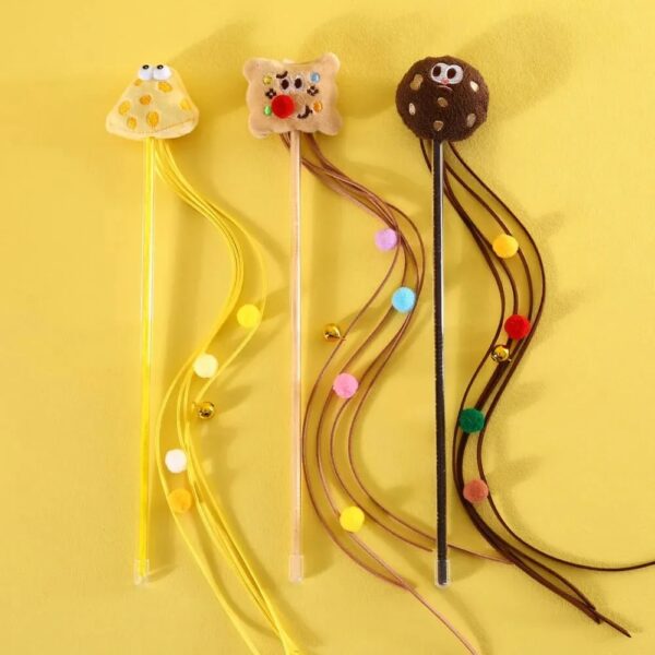 funny cookie cat teaser stick set 5