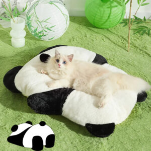 panda shape pet sleeping mat 1