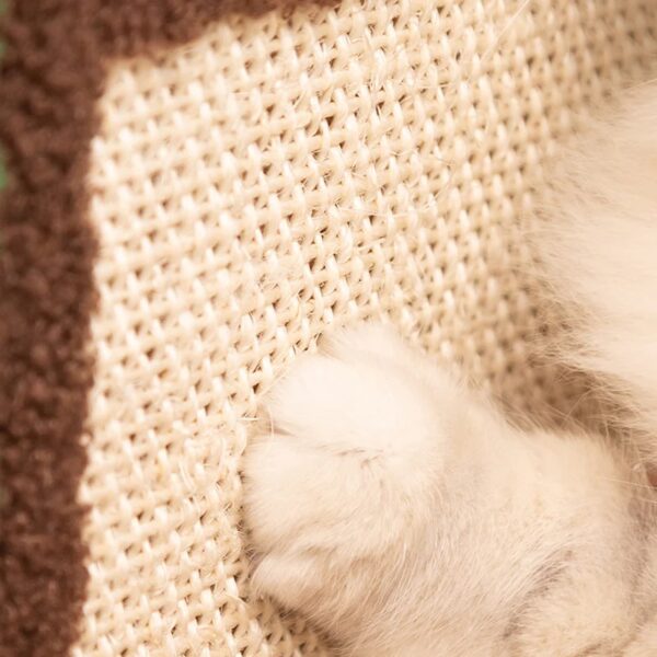 cozy green radio cat house 17