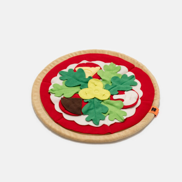 interactive dog treat pizza snuffle mat 6