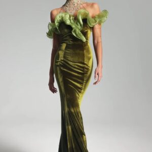 lily velvet flounced maxi dress 11 lily velvet flounced maxi dress 11