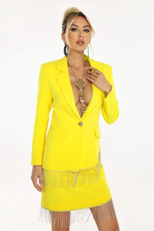 margaret tassel blazer set 12