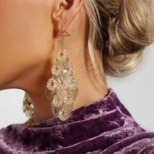 nicky golden leafs earrings 11