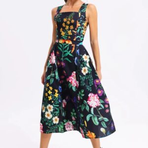 sequoia flower print midi dress 11 sequoia flower print midi dress 11