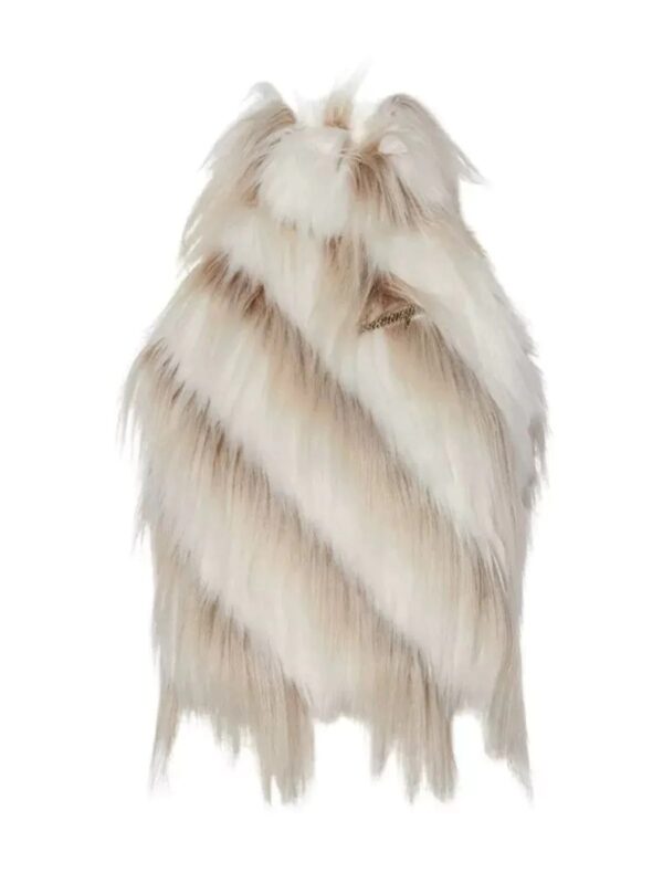 thara backless faux fur top 5