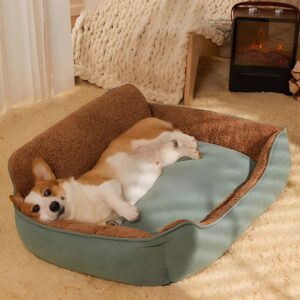 cozy plush full backrest dog sofa bed 11 cozy plush full backrest dog sofa bed 11