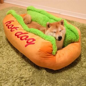 hot dog design pet bed 11