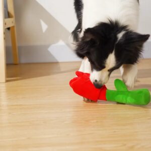 valentine's day rose design puppy chew toy 12