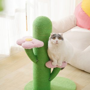 cactus flower cat tree 13