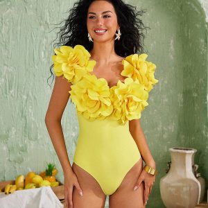 cornelius flower swimwear two piece set 11