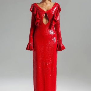 raffiella sequins maxi dress 11