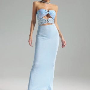 sally sequins cutout bandage dress 11