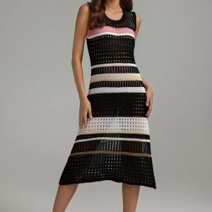 sara stripe knitted midi dress 11 sara stripe knitted midi dress 11