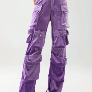 eleni velvet cargo pants 11