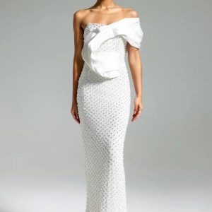 inya diamante strapless maxi dress 11
