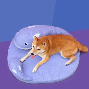 multi support waterproof whale deep sleep pet bed 11