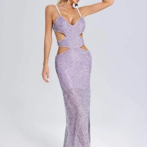 rafaela cutout sequin midi dress 11