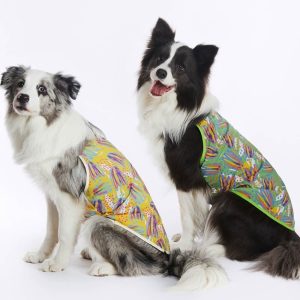 hawaiian style summer dog vest 11