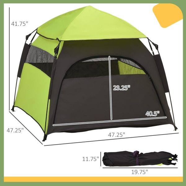 portable pop up tent for large & extra large dogs 400