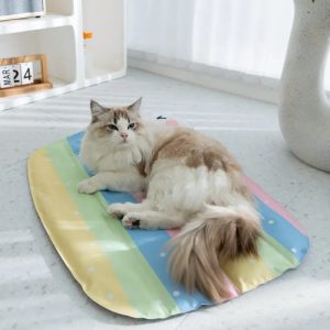 rainbow cloud cooling pet bed 11 rainbow cloud cooling pet bed 11
