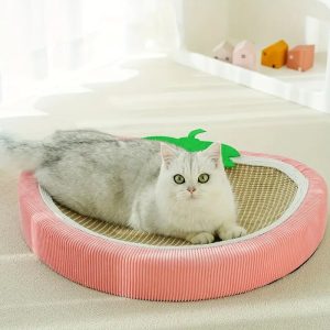 strawberry shaped sisal cat scratcher 11