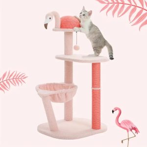 multi level flamingo cat tree 18