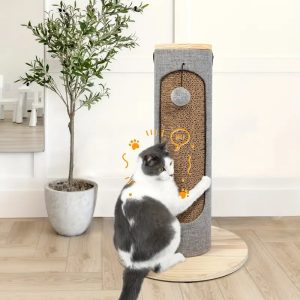 ultra large diameter corrugated cardboard cat scratching post 11