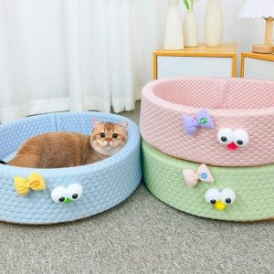 funny cartoon ice cooling summer pet bed 11