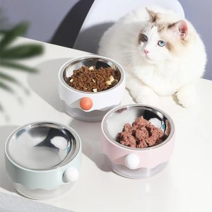 multi purpose removable double layer pet bowl 11