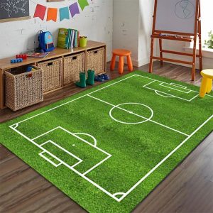 sports series anti slip scratch resistant home decor rug 11