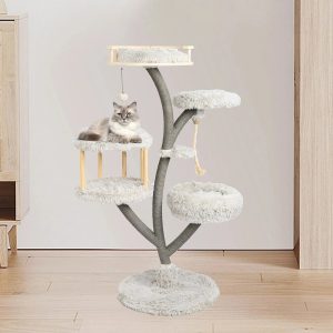 60.2'' tall cat tree with curved pole 11 60.2'' tall cat tree with curved pole 11