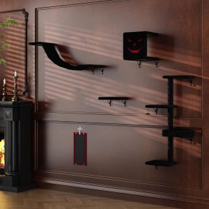 gothic wall mounted cat furniture 11