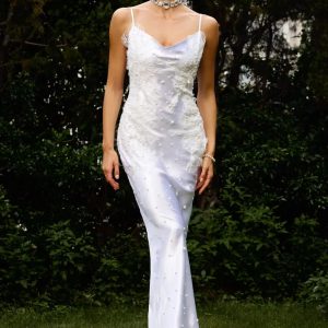 letitia satin maxi dress 11