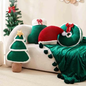 christmas decorative durable large doll ornament sofa pillow 11