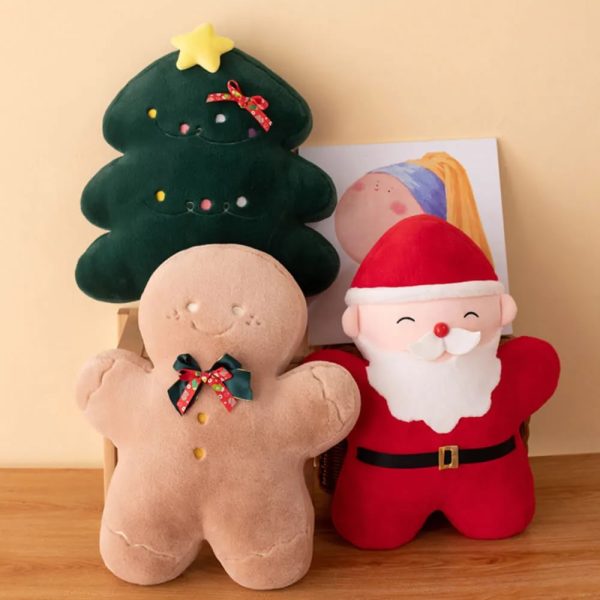 christmas multi functional decorative plush doll sofa pillow 23