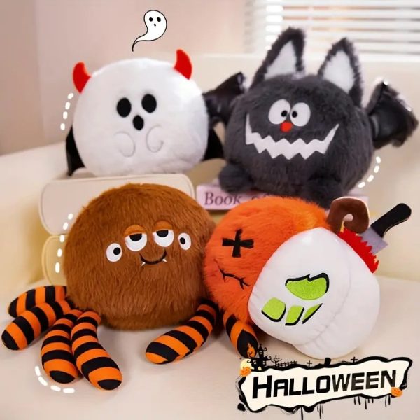 festive halloween cute cartoon stuffed animal pet toy 19