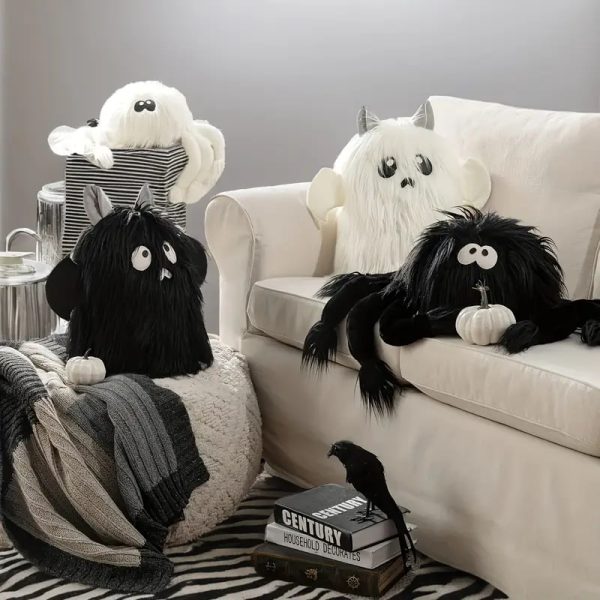 halloween cute spooky ghost cushion for party 12